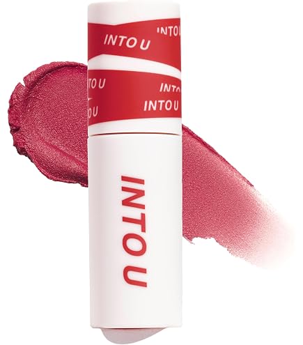 Amazon | INTO U スーパーマットリップ＆チークマッド 新感覚”泥質感